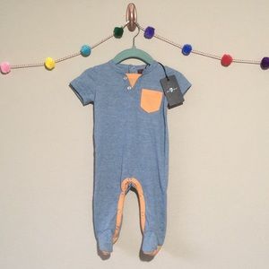 NWT 7 for All Mankind 0-3mo onesie